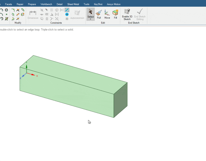 Länge ändern mit Move