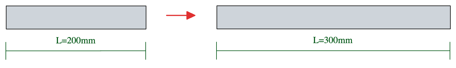 Länge ändern mit Move