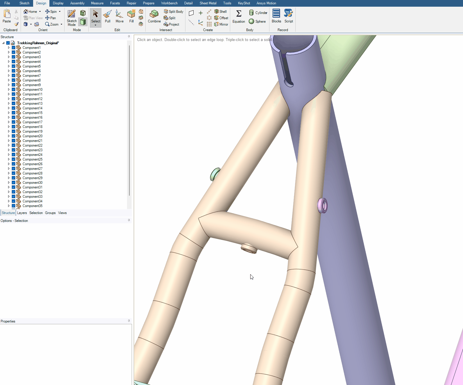 gleiche Körper entfernen
