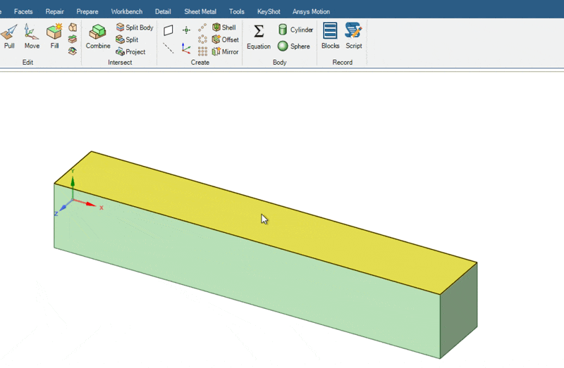 Verrundungen einfügen mit Pull