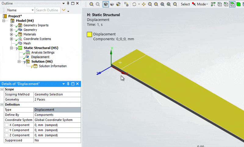 Geometrie im Grafikfenster entfernen
