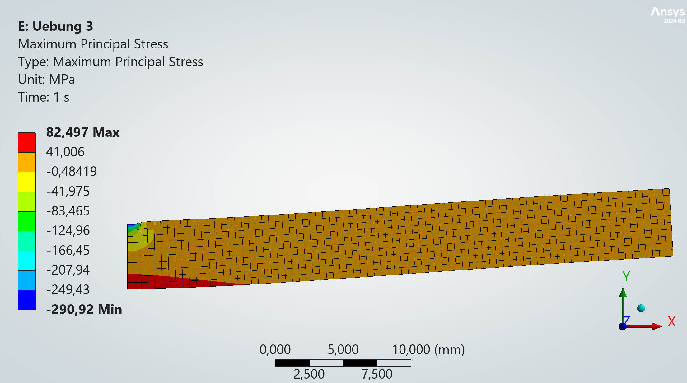 maximale Vergleichsspannung